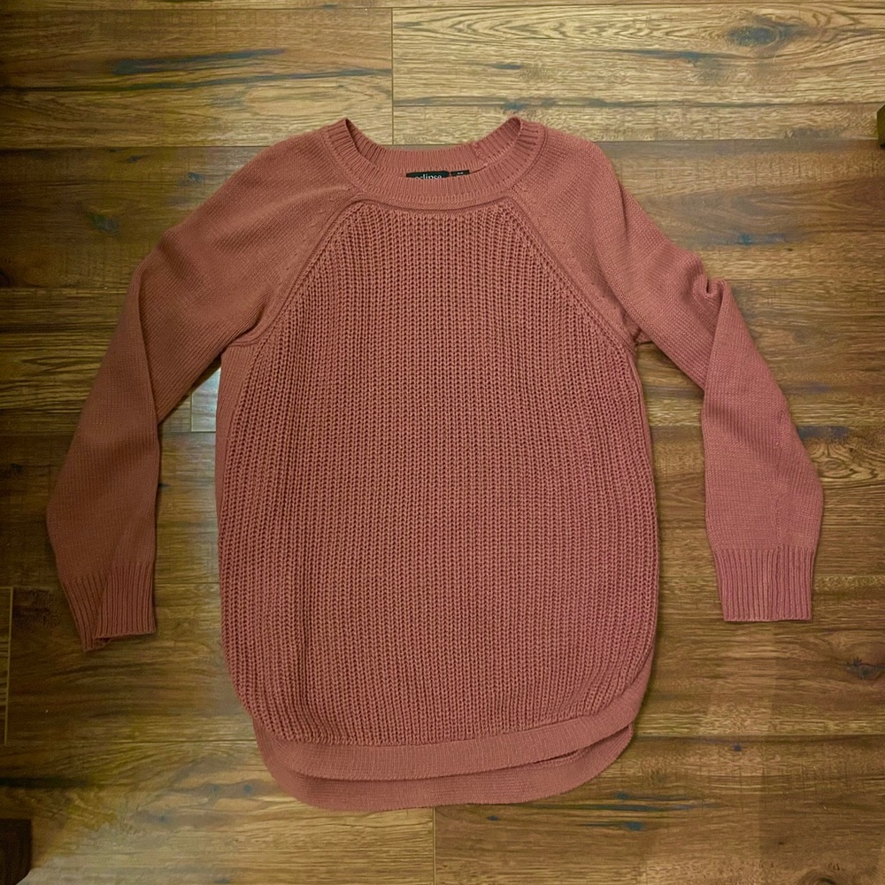 *2/20*Dusty rose sweater small